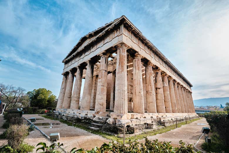 Visit the Temple of Hephaestus